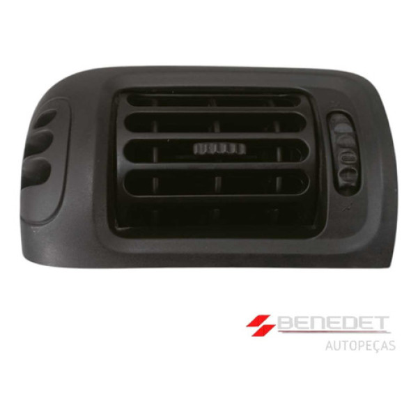 Difusor De Ar Esquerdo Painel Renault Clio Preto