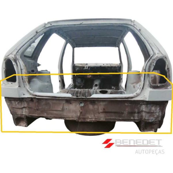 Recorte Painel Traseiro Vw Gol G2 Bola 