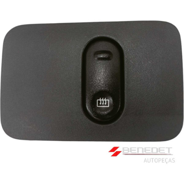 Botão Do Desembaçador Traseiro Com Moldura  Renault Clio 