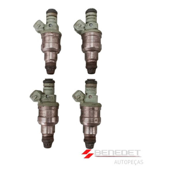 Kit 4 Bico Injetor Fiesta Ka Courier Endura Ford 0280150993