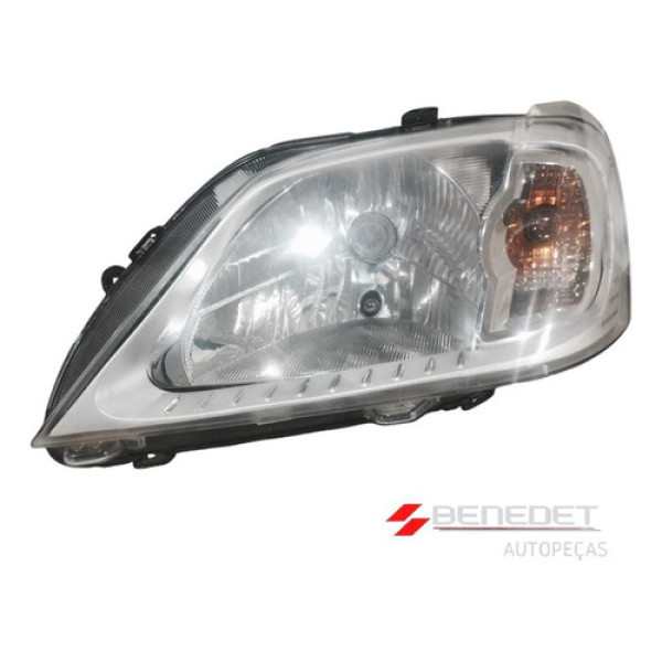Farol Lado Esquerdo Renault Logan 2007 A 2010 Original Valeo