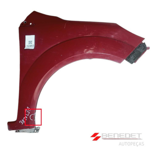 Paralama Direito Ford Fiesta Class 2012 C/detalhes