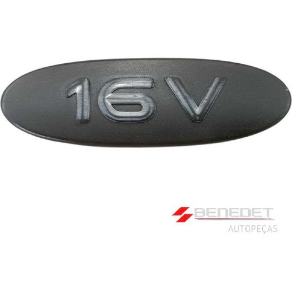 Emblema Externo Porta Fiso 16v Renault Clio 2000 A 2012