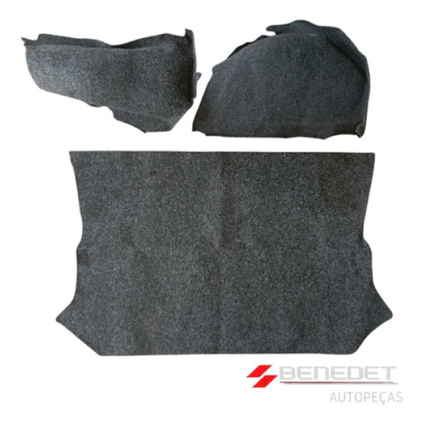 Jogo Carpete Porta Malas Ford Fiesta Hatch 2003 A 2013 Class