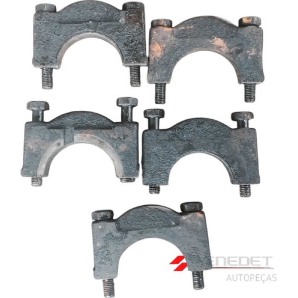 Jogo De Mancal E Parafusos Do Bloco Vw Ap 1.8 Gol Parati