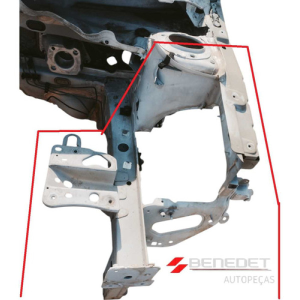 Recorte Ponta Da Longarina Esquerda Megane Grand Tuor