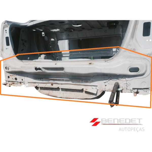 Retalho Recorte Painel Traseiro Renault Logan 2008 A 2013