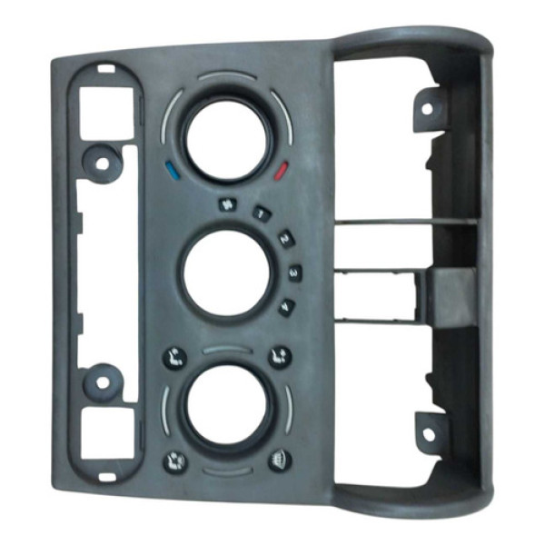 Moldura Do Comando De Ar Ventilação Gm Corsa Classic Cinza