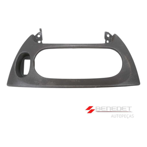 Moldura Comando Ar Condicionado Renault Megane Scenic Cinza