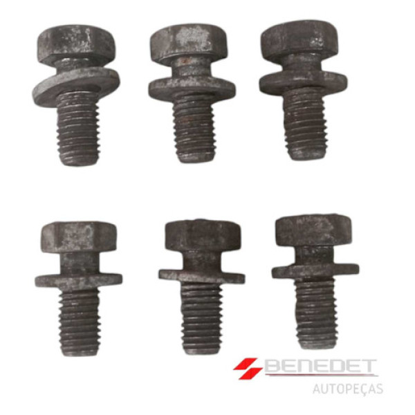 Jogo De Parafusos Embreagem Kangoo Clio Scenic 1.6 16v