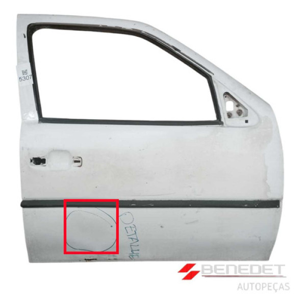 Porta Gol G2 G3 Saveiro G4 Dianteira Direita C/detalhes