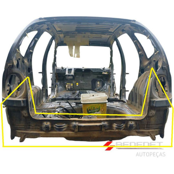 Recorte Do Painel Traseiro Renault Scenic Todas