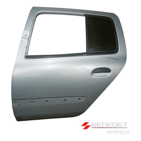 Porta Traseira Esquerda Renault Clio 1999 Ate 2012