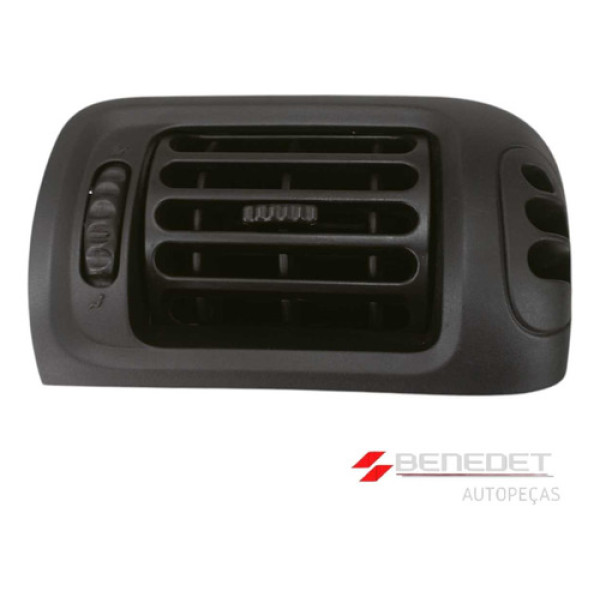 Difusor Ar Painel Lado Direito Renault Clio Preto