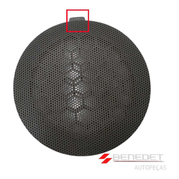 Tela Grade Do Alto Falante Renault Logan Com Detalhes 