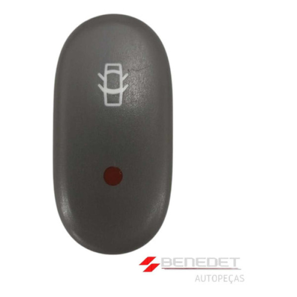 Botão Da Trava Elétrica Das Porta Renault Clio Cinza