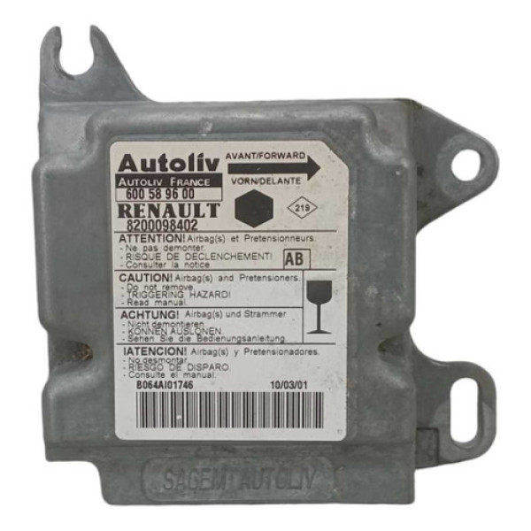 Modulo Airbag Renault Kangoo 2000 A 2008