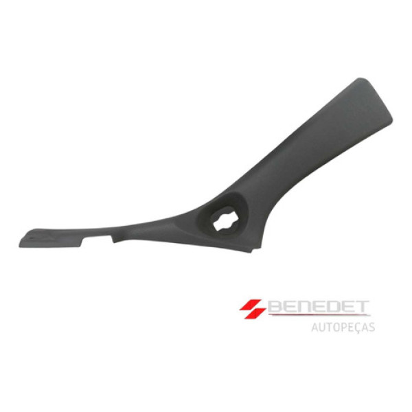 Soleira Traseira Direita Renault Clio 2013 A 2016 Preta