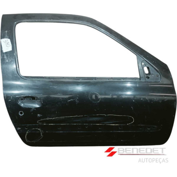 Porta Dianteira Direta Clio 2 Portas 2000 A 2012 C/detalhes