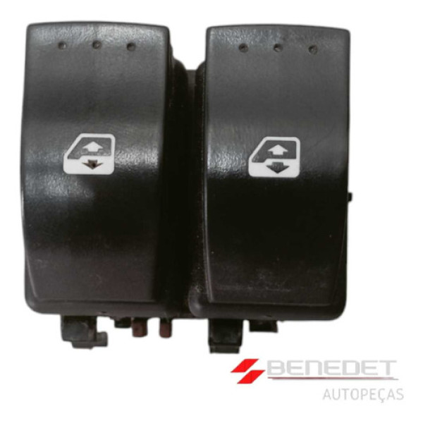 Botão Vidro Elétrico Duplo Renault Megane Grand Tour Marrom