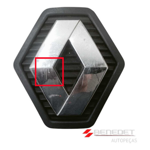 Emblema Grade Renault Sandero Logan Megane C/detalhe