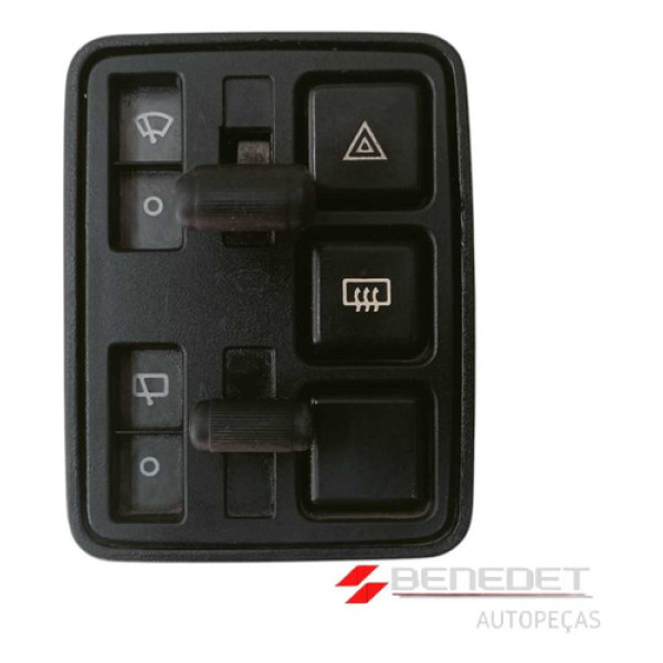 Interruptor Chave Botão Limpador Pisca Alerta Fiat Uno