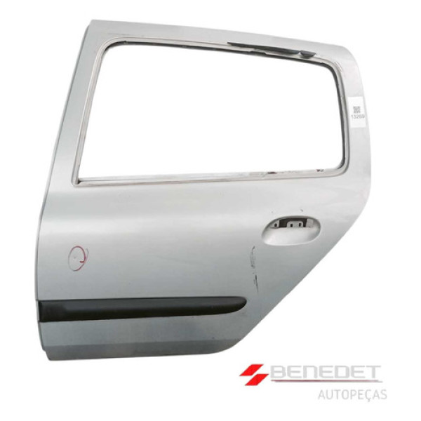 Porta Traseira Esquerda Renault Clio C/detalhe  2000 A 2012