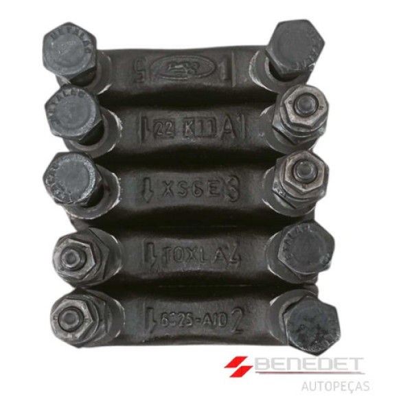 Jogo De Mancal Bloco Ford Fiesta Ecosport Zetec 1.6 Parafuso