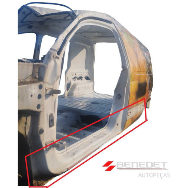 Recorte Da Caixa De Ar Esquerda Motorista Renault Kangoo 