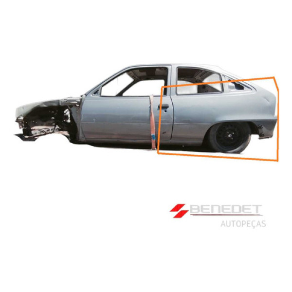 Recorte Retalho Lateral Traseira Esquerda Gm Kadett