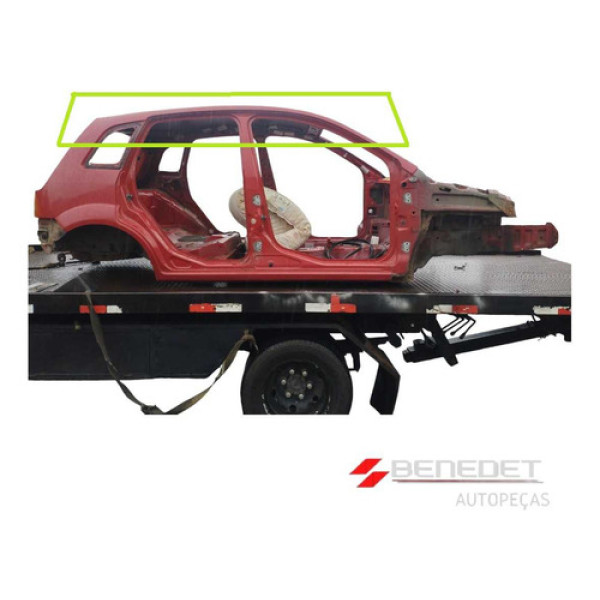 Recorte Do Teto Ford Fiesta Hatch 2003 A 2013