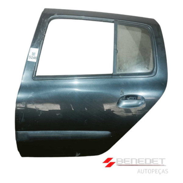 Porta Traseira Esquerda Clio Renault De 99 Ate 12