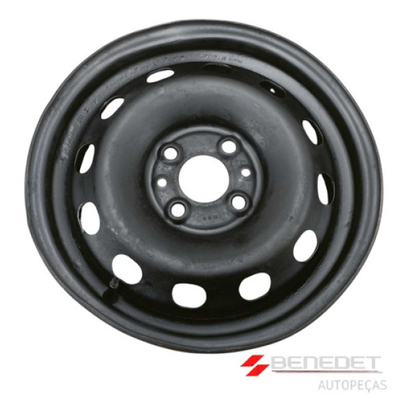 Roda De Ferro Aro 14 Fiat Quebra Galho Torta Amassada 