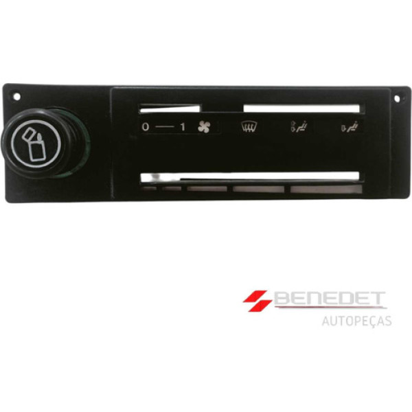 Moldura Da Ventilação Painel Fiat Uno Mille Tomada 12v