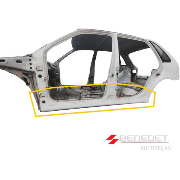 Recorte Do Assoalho Gol G2 4 Portas C/ Caixa De Ar Bola