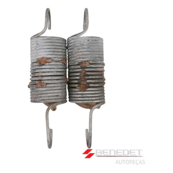 Par De Molas Tampa Traseira Porta Malas Clio Sedan Todos