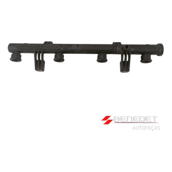 Flauta Do Bico Injetor Combustível Wv Gol G4 1.0 Power