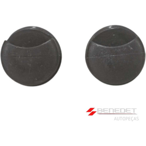 Par Presilhas Plástica Tampa Traseira Clio 2013 Em Diante