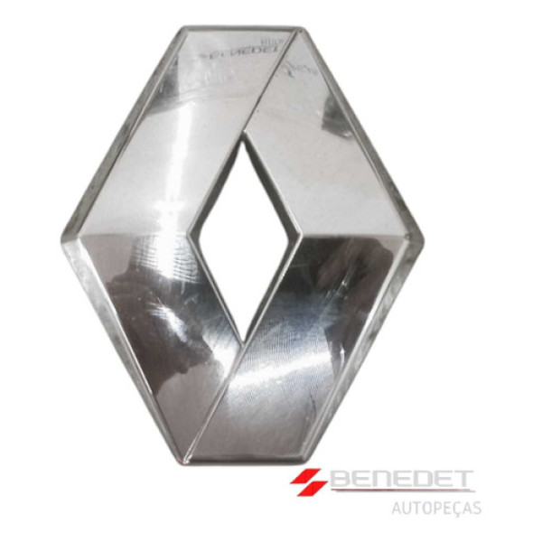 Emblema Tampa Traseira Renault Clio Sandero Logan