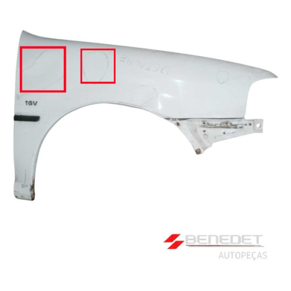 Paralama Dianteiro Direito Gol Saveiro Parati G3 C/detalhes 