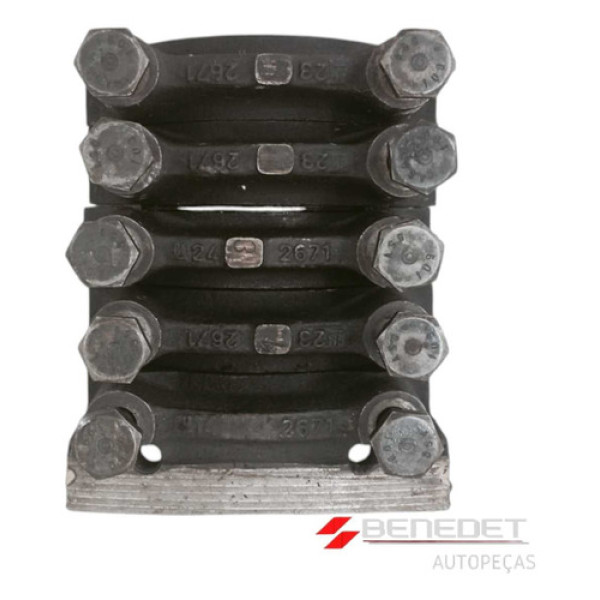 Jogo Mancal Do Bloco Virabrequim + Parafusos Corsa 1.0 1.6