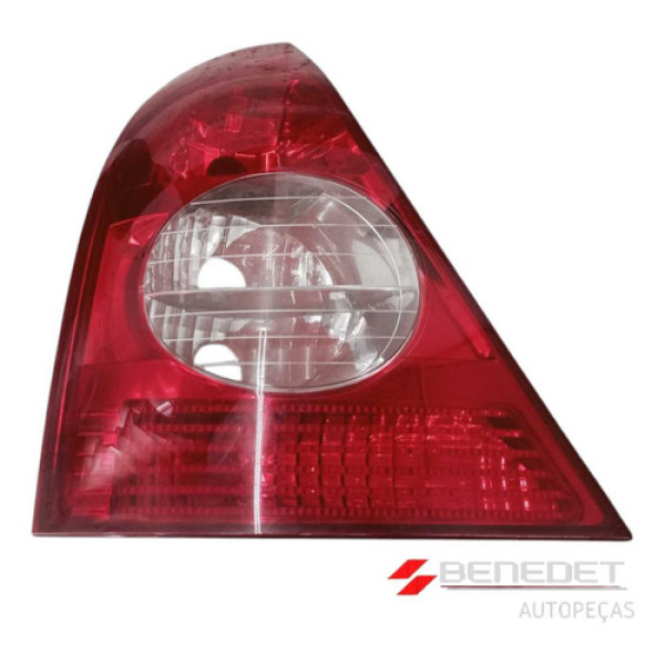 Lanterna Traseira Esquerda Renault Clio 03 A 12 C/detalhes