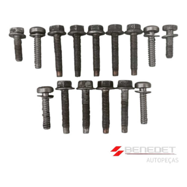 Jogo Parafuso Coletor Admissão Renault Clio 1.0 16v Gas.