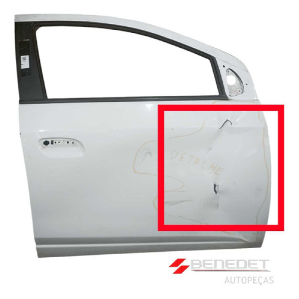 Porta Onix Prisma Dianteira Direita Ate 2019 Para Recuperar