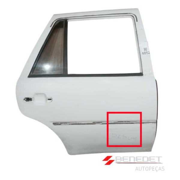 Porta Gol G3 E G4 Parati 4 Portas Traseira Direita C/detalhe