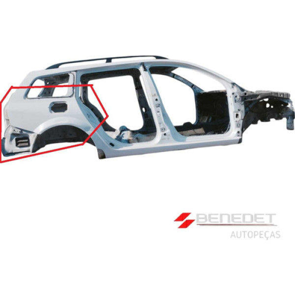 Recorte Da Lateral Direita Renault Megane Grand Tuor