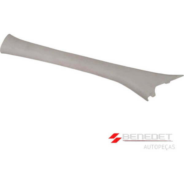 Moldura Coluna Lado Esquerdo Para-brisa  Branco Clio 13/16