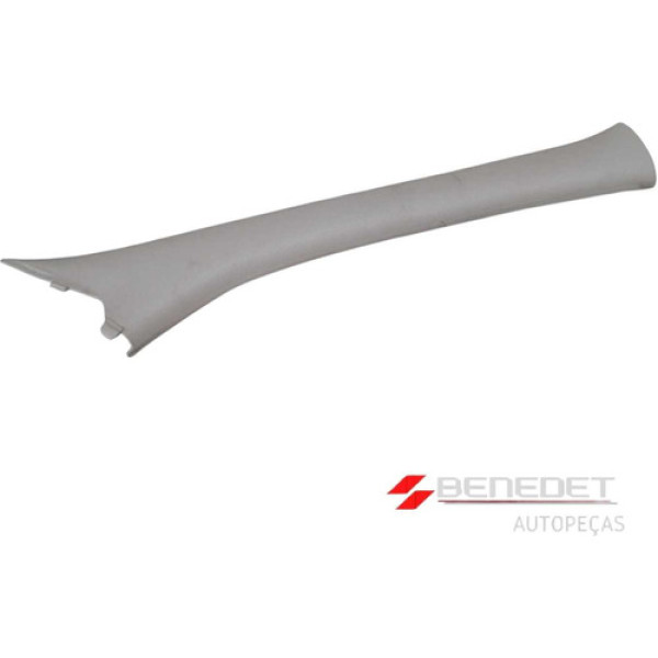 Moldura Coluna Parabrisa Cinza Claro Lado Direito Clio