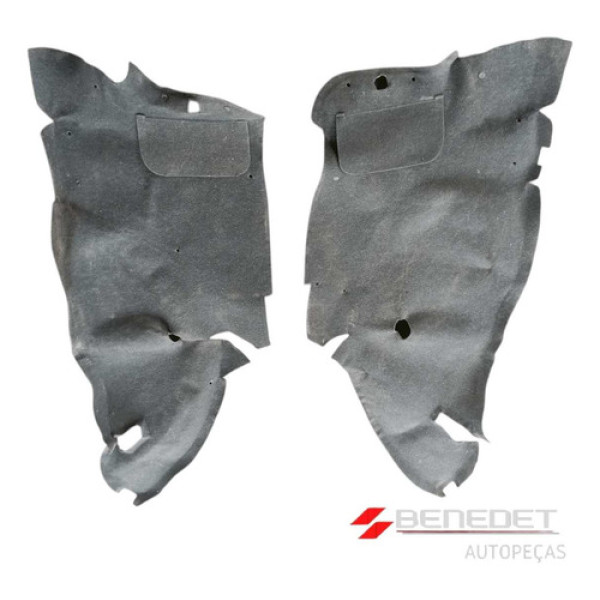 Par De Forro Lateral Porta-malas Gm Kadett Carpete 