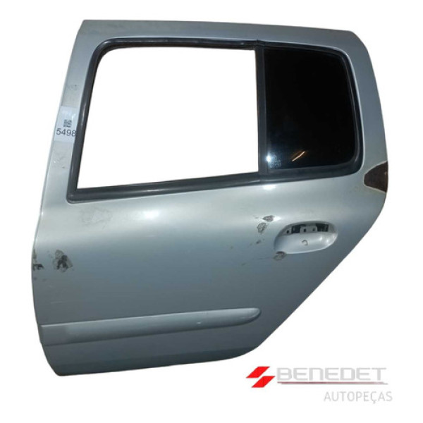 Porta Traseira Esquerda Renault Clio Ate 2012 C/ Detalhe